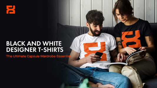 Black and White Designer T-Shirts: The Ultimate Capsule Wardrobe Essential - FashFellow