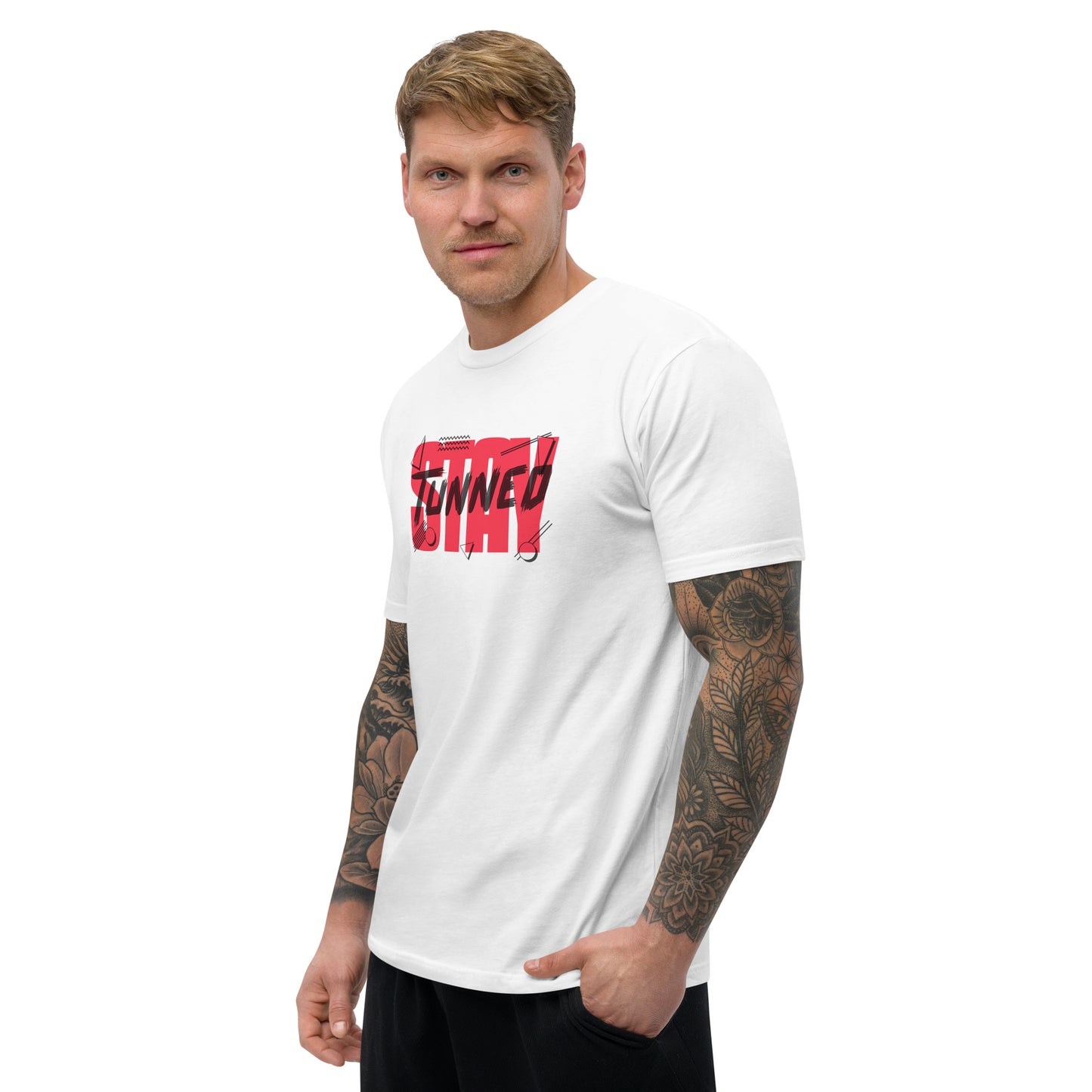 Men's Short Sleeve Graphic Printed T-shirt - FashFellow