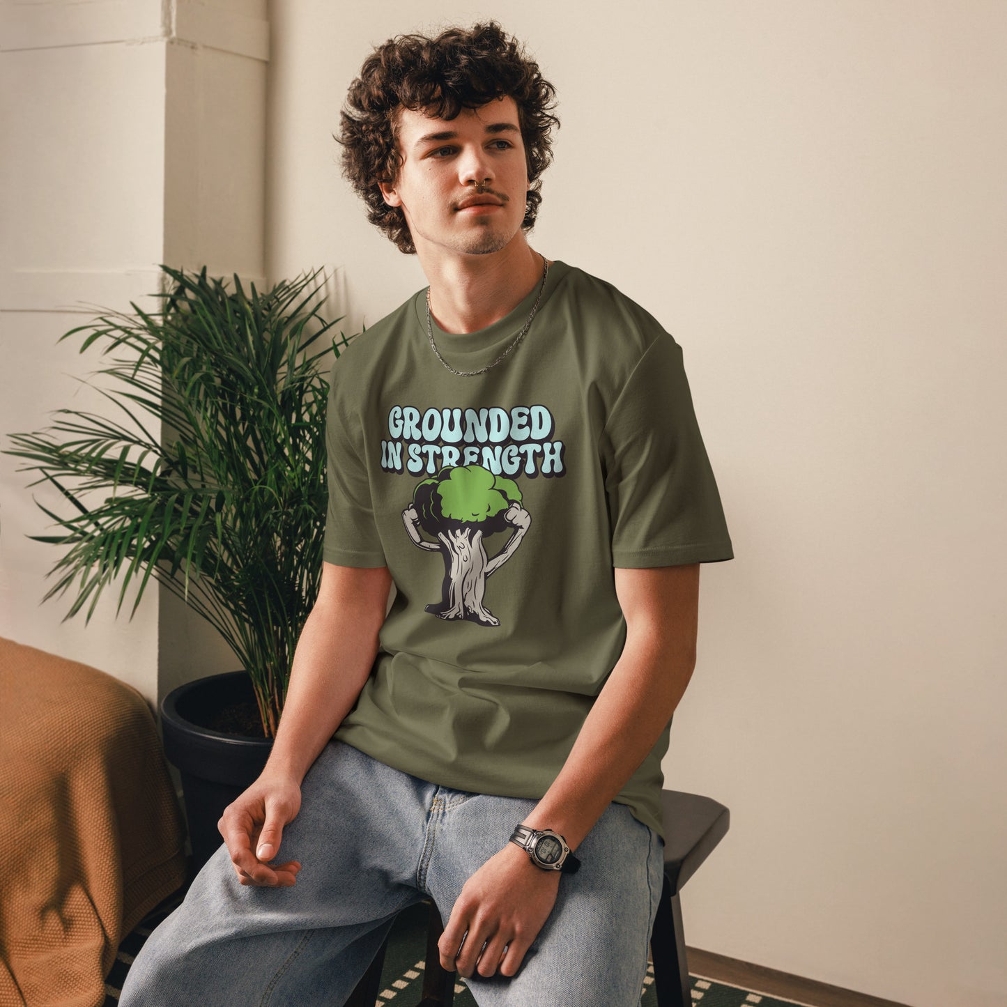 Men's organic cotton Graphic Printed t-shirt - FashFellow