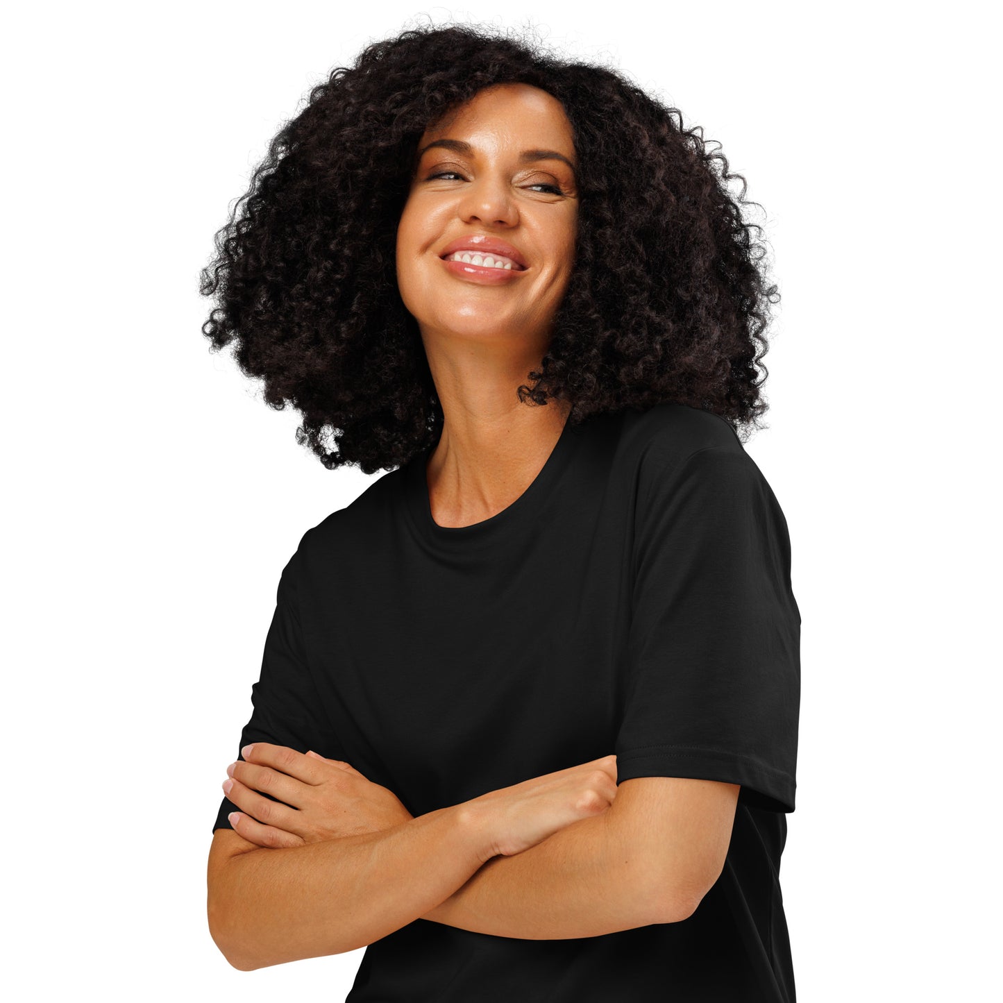 Unisex organic ribbed neck graphic t-shirt - FashFellow