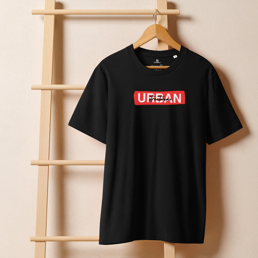 Urban Street Unisex Organic Ribbed neck T-shirt - FashFellow