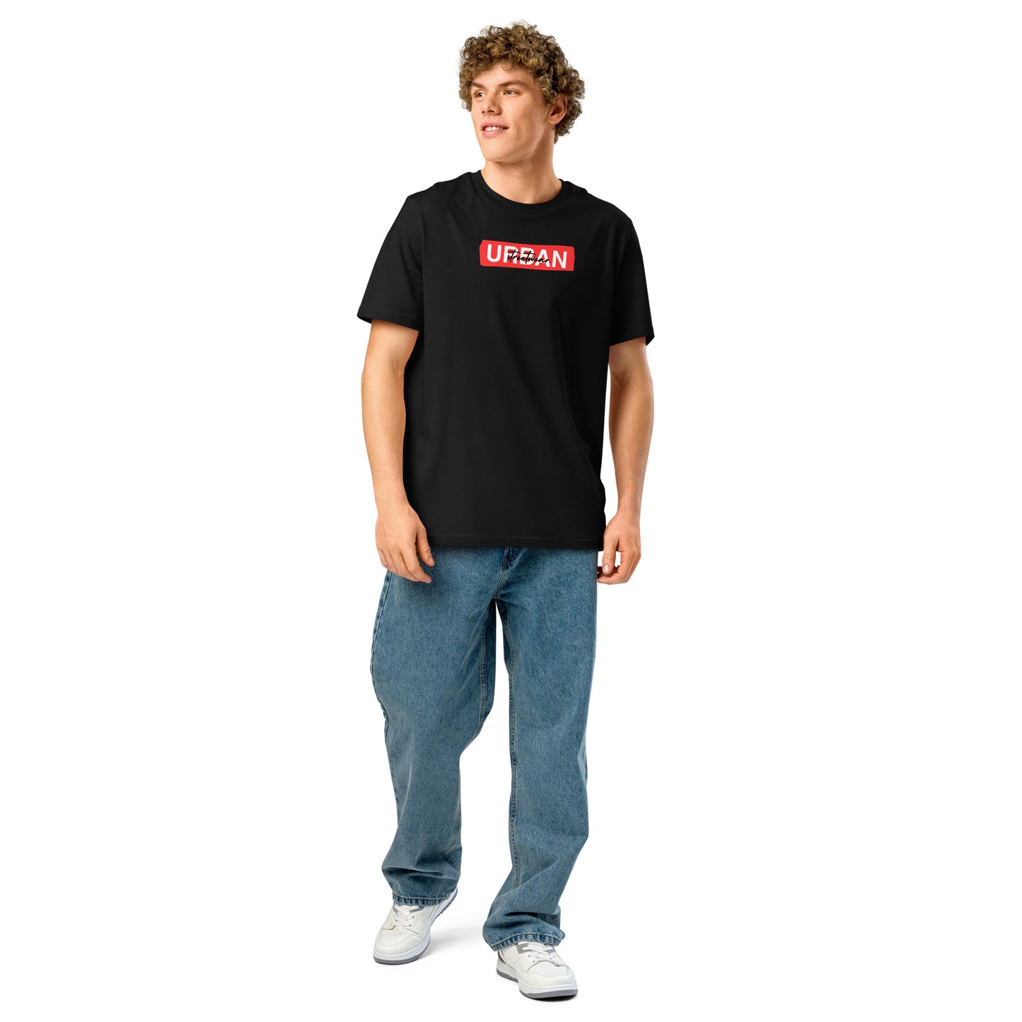 Urban Street Unisex Organic Ribbed neck T-shirt - FashFellow