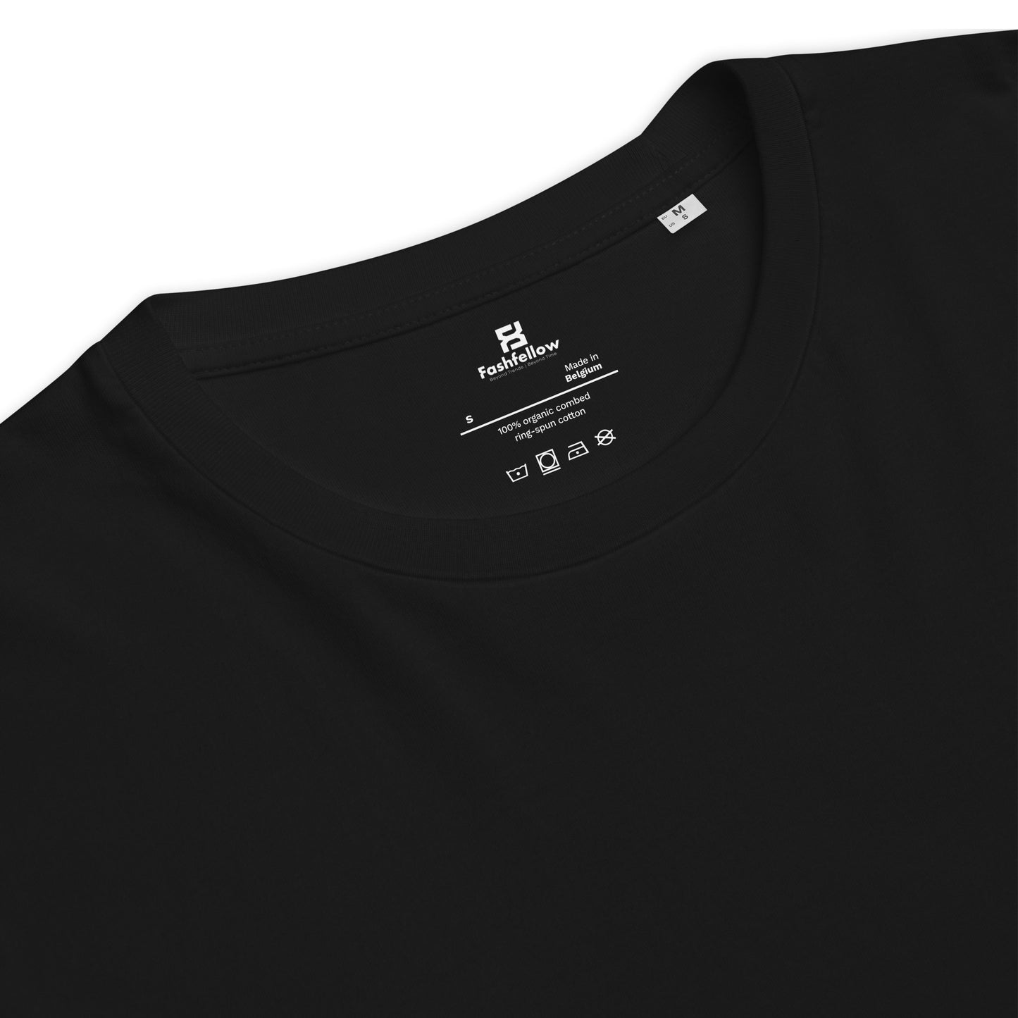 Unisex organic ribbed neck graphic t-shirt - FashFellow