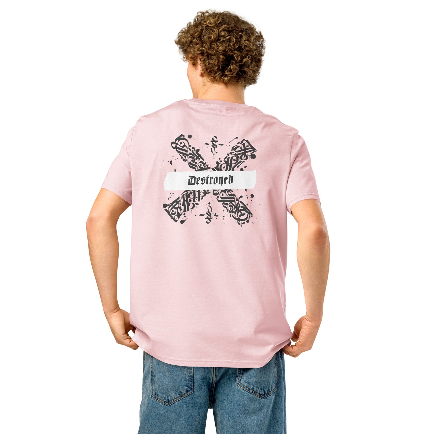 Unisex organic ribbed neck graphic Printed t-shirt - FashFellow