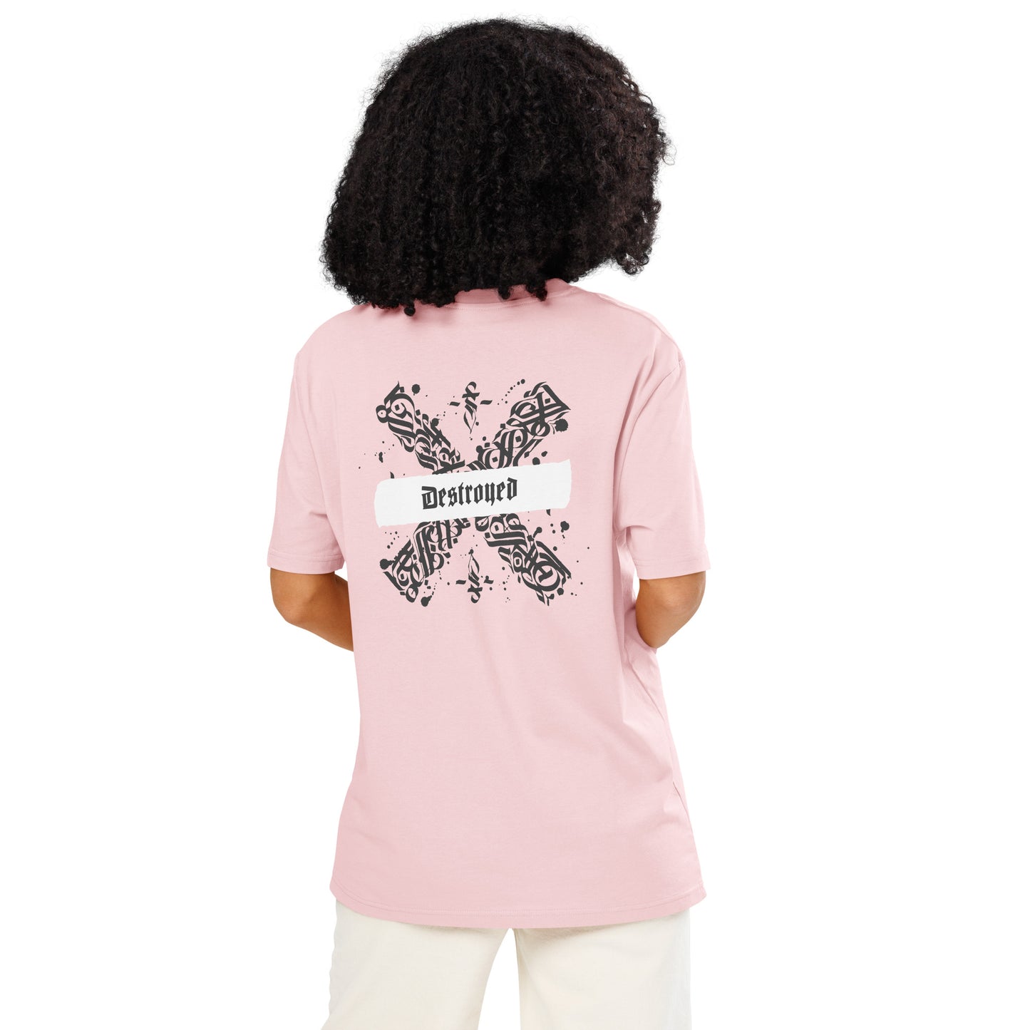 Unisex organic ribbed neck graphic Printed t-shirt - FashFellow
