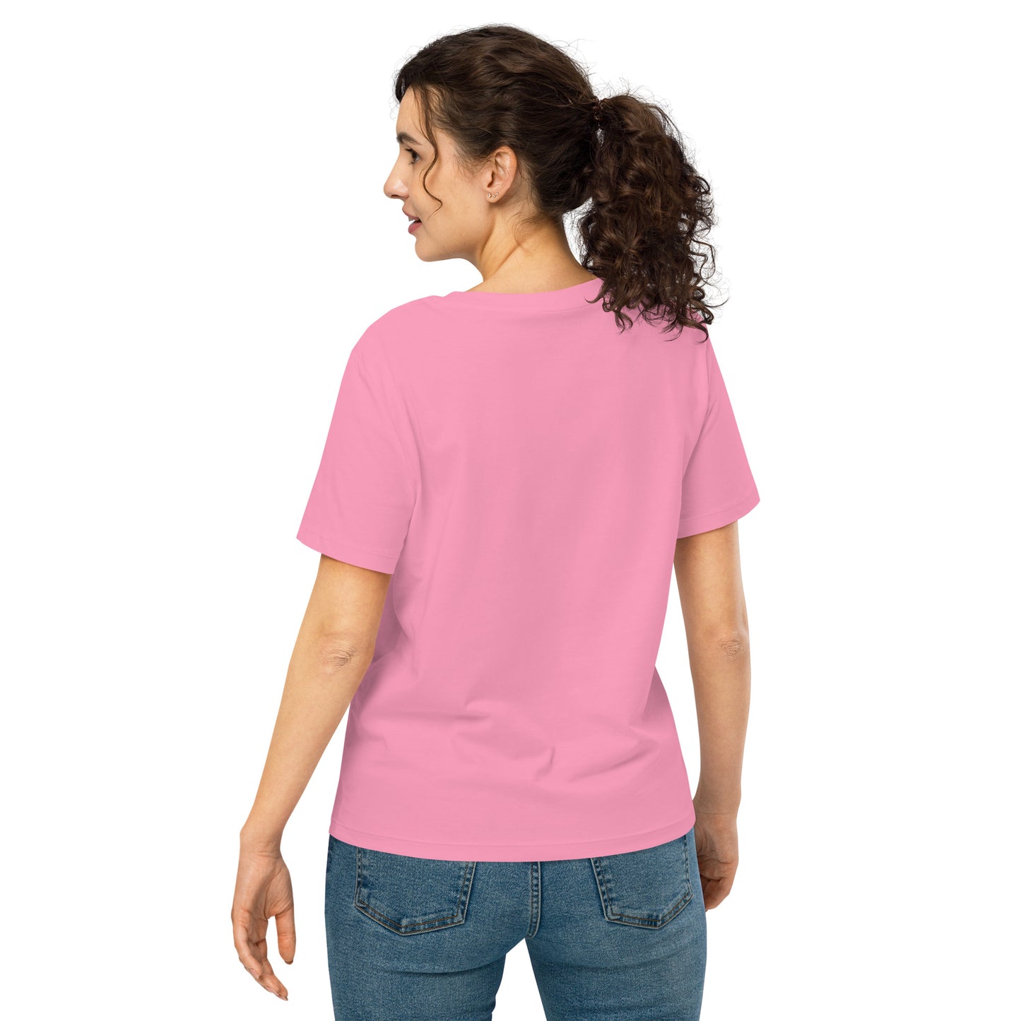 Women’s organic ribbed neck t-shirt - FashFellow