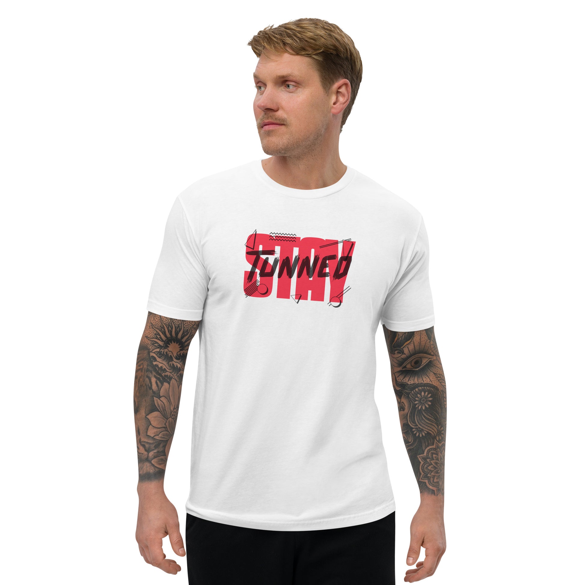 Men's Short Sleeve Graphic Printed T-shirt - FashFellow