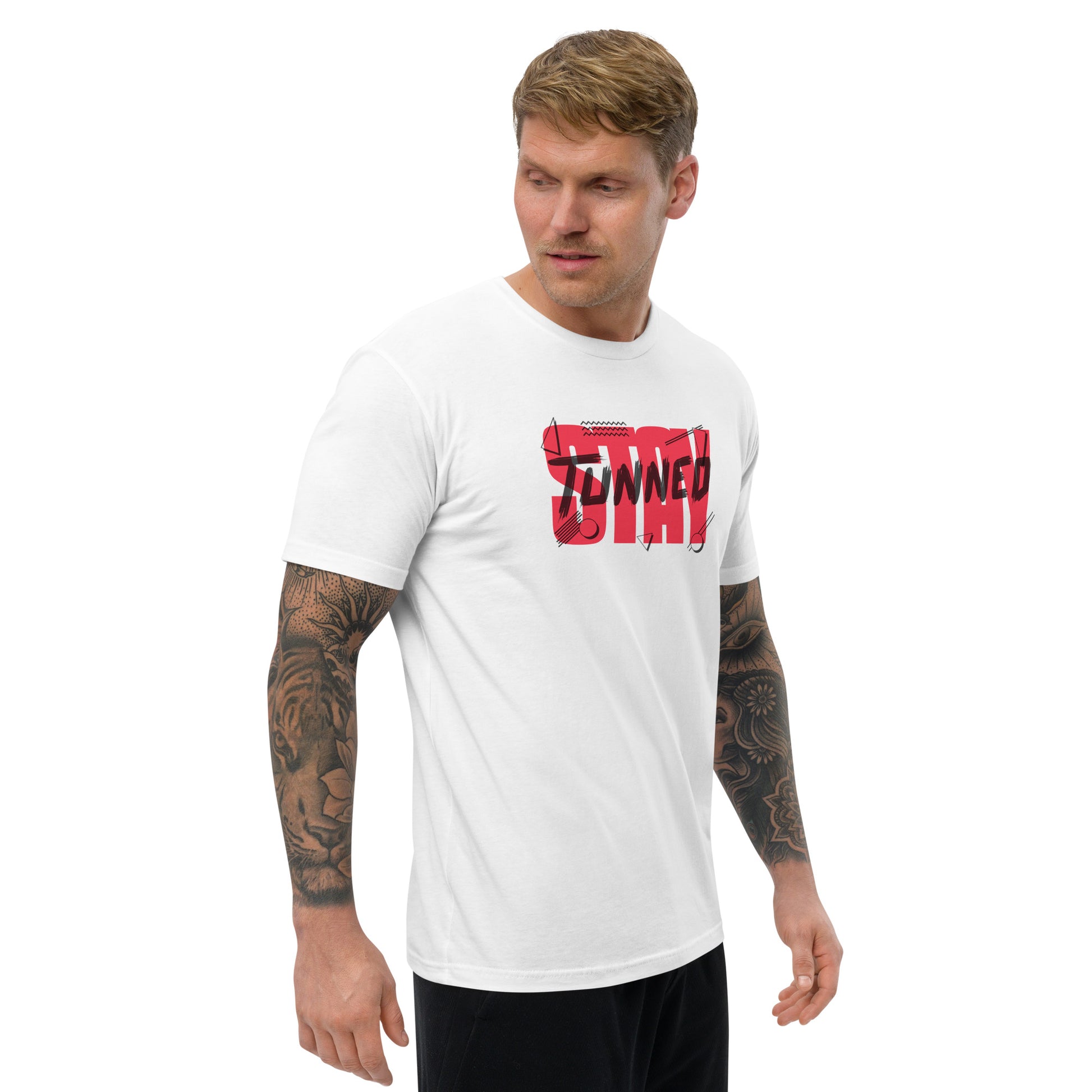 Men's Short Sleeve Graphic Printed T-shirt - FashFellow