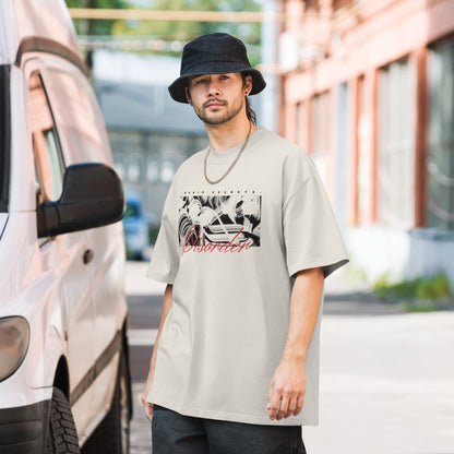 Unisex Oversized faded Graphic Printed t-shirt - FashFellow