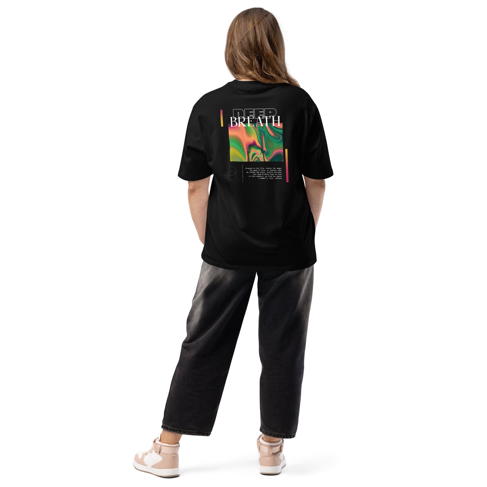 Premium Quality Unisex Oversized heavyweight Graphic Printed t-shirt - FashFellow