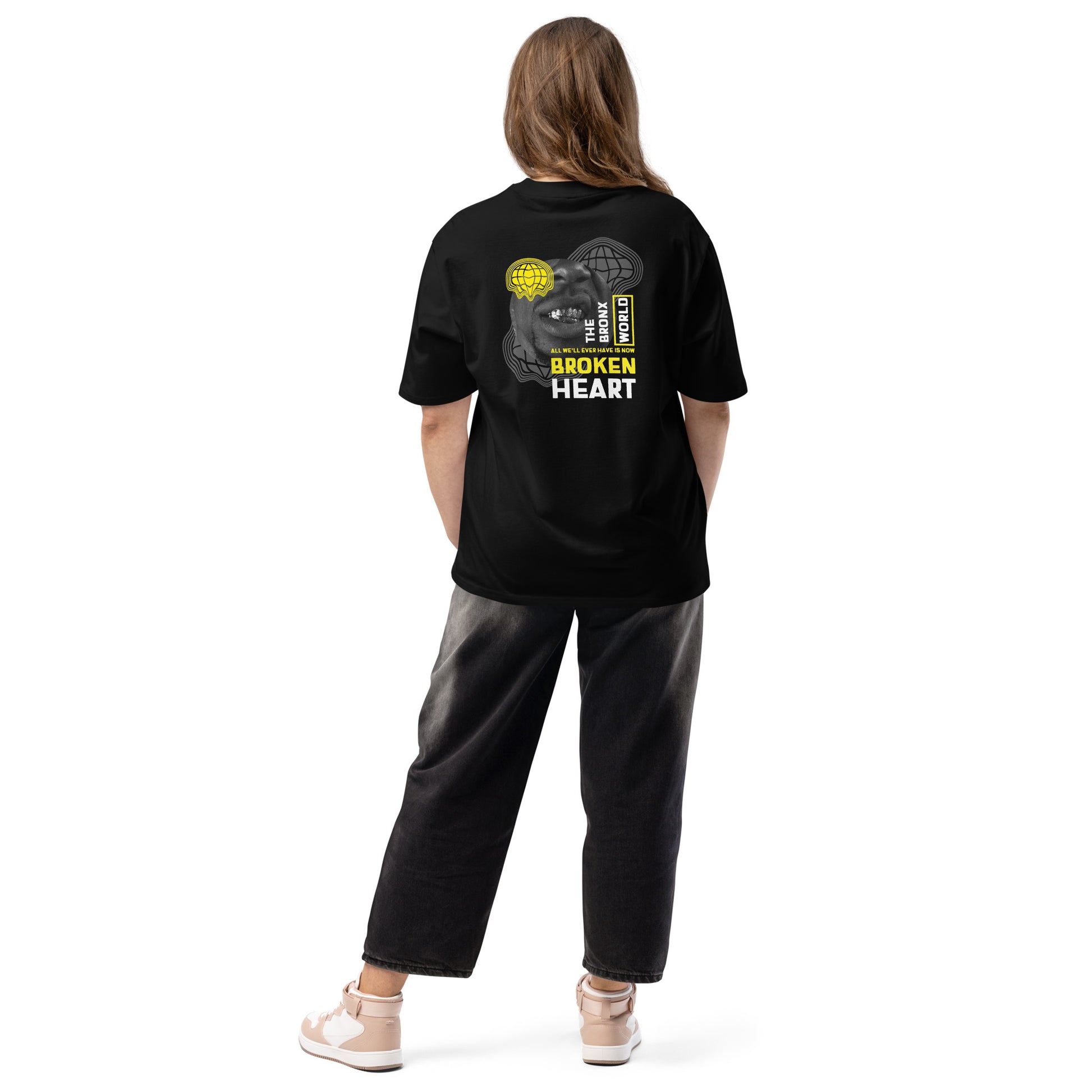 Premium Quality Unisex Oversized heavyweight Graphic Printed t-shirt - FashFellow
