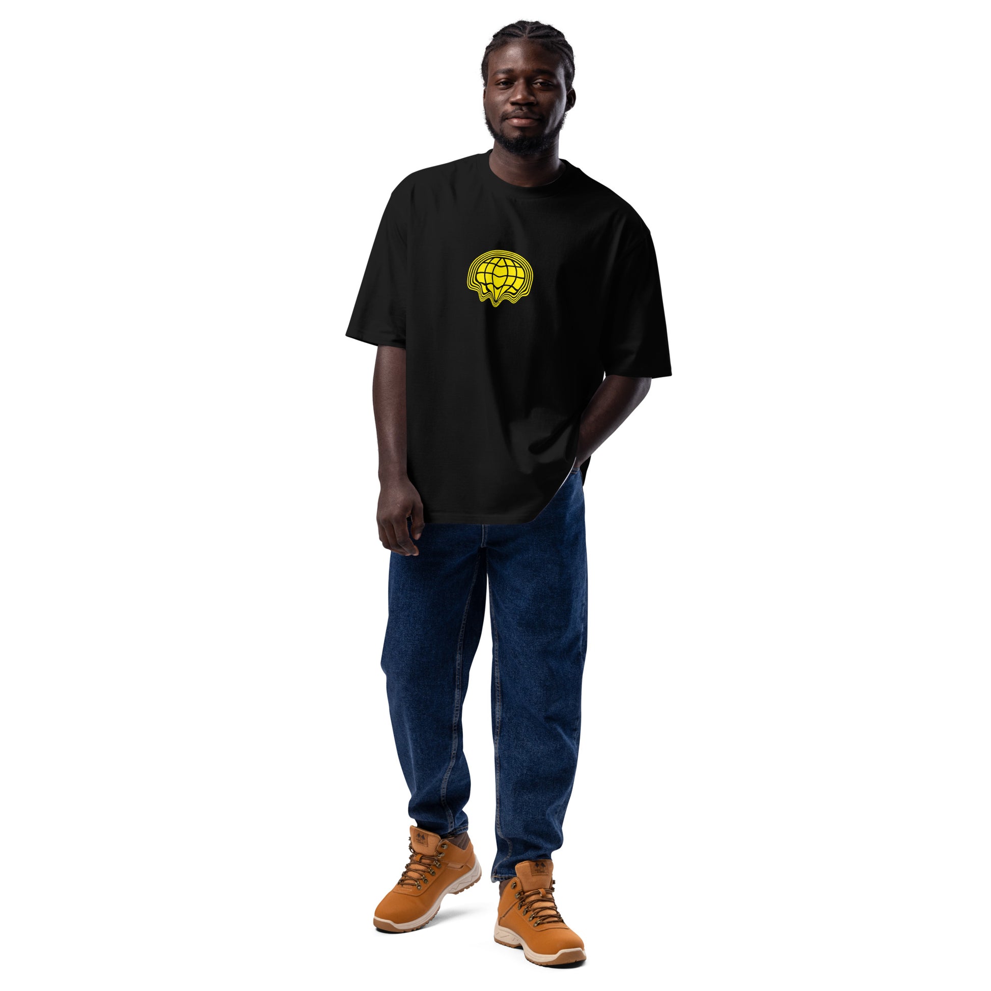 Premium Quality Unisex Oversized heavyweight Graphic Printed t-shirt - FashFellow