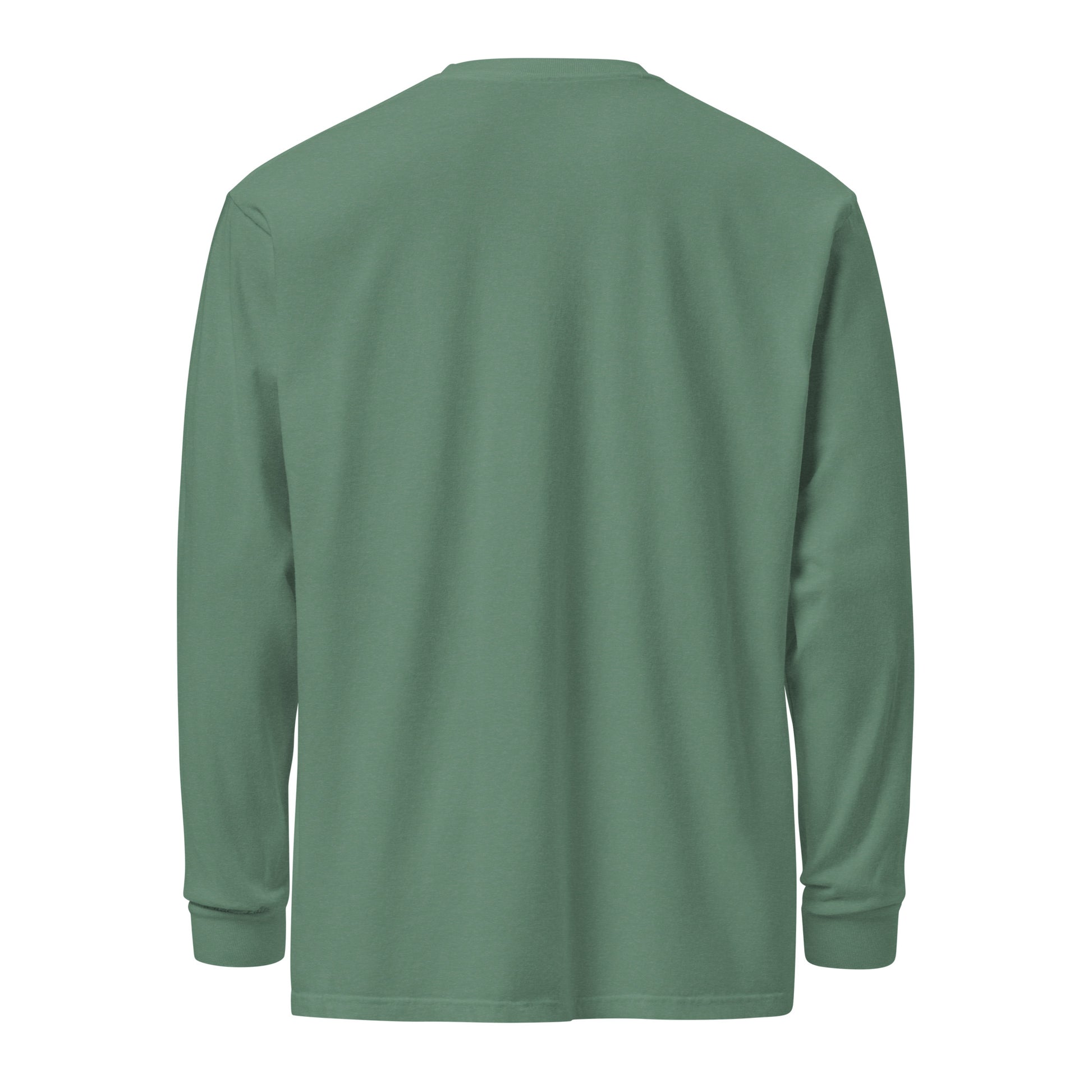 Graphic Printed Garment - dyed heavyweight Unisex long - sleeve shirt - FashFellow