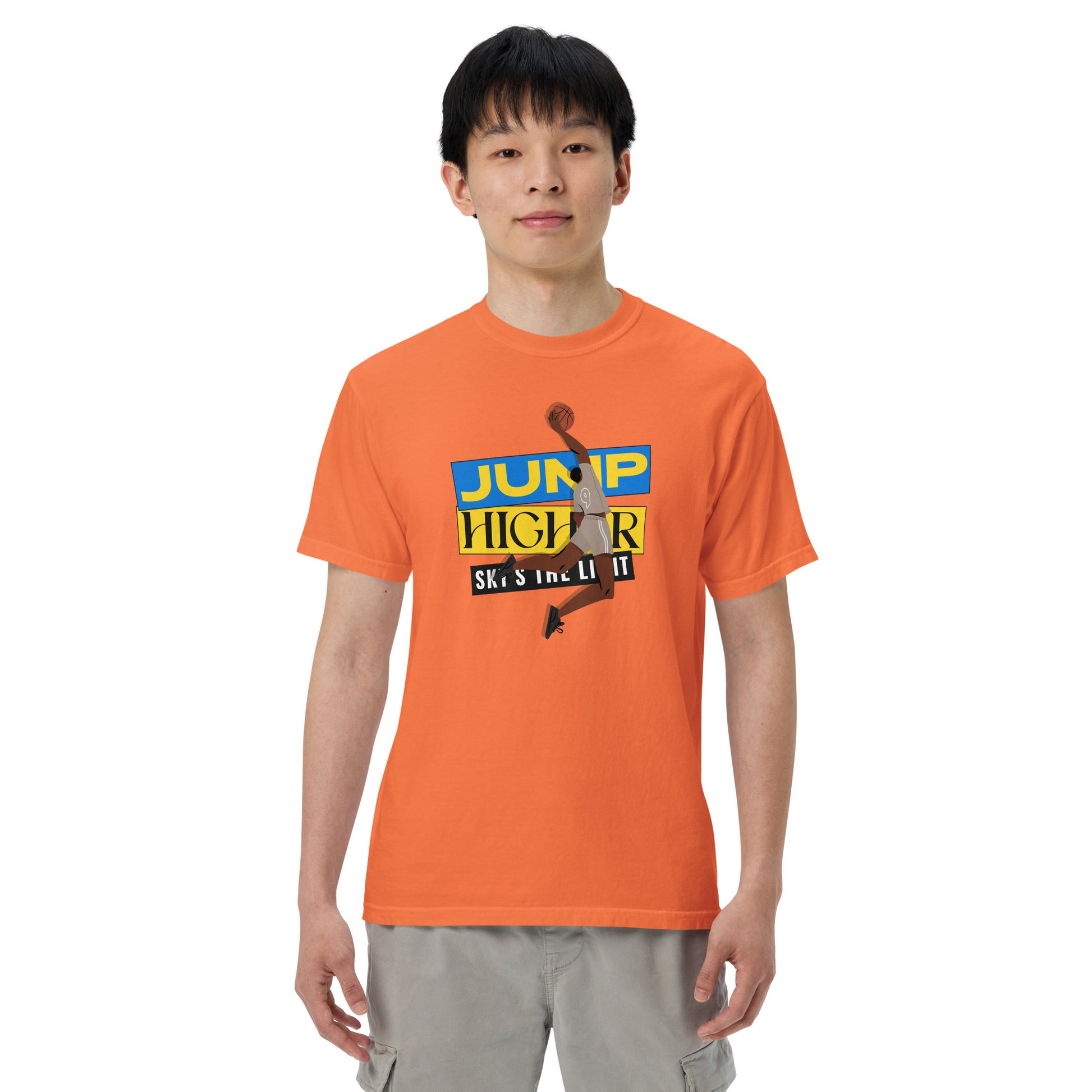 Unisex garment - dyed heavyweight t-shirt - FashFellow