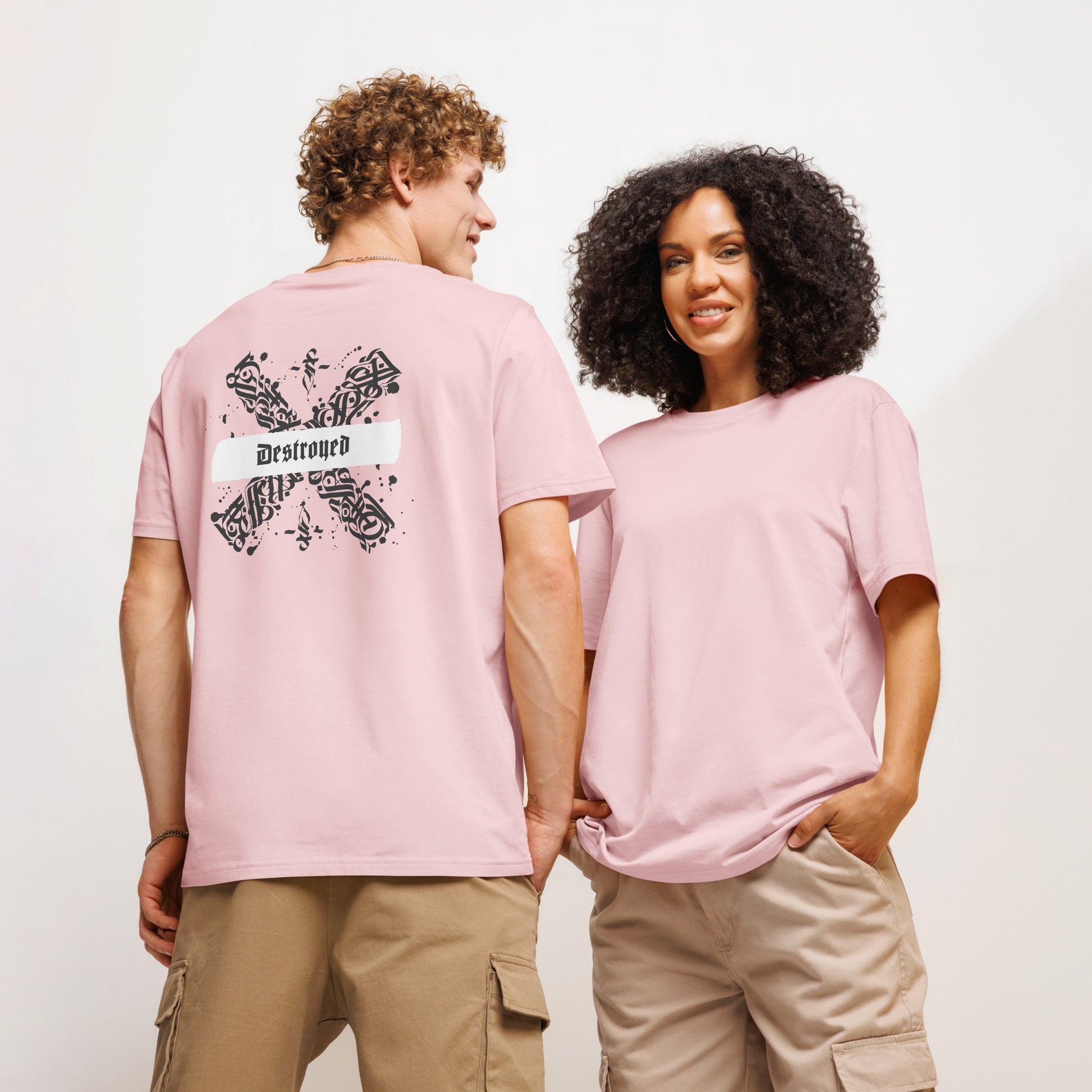 Unisex organic ribbed neck graphic Printed t-shirt - FashFellow