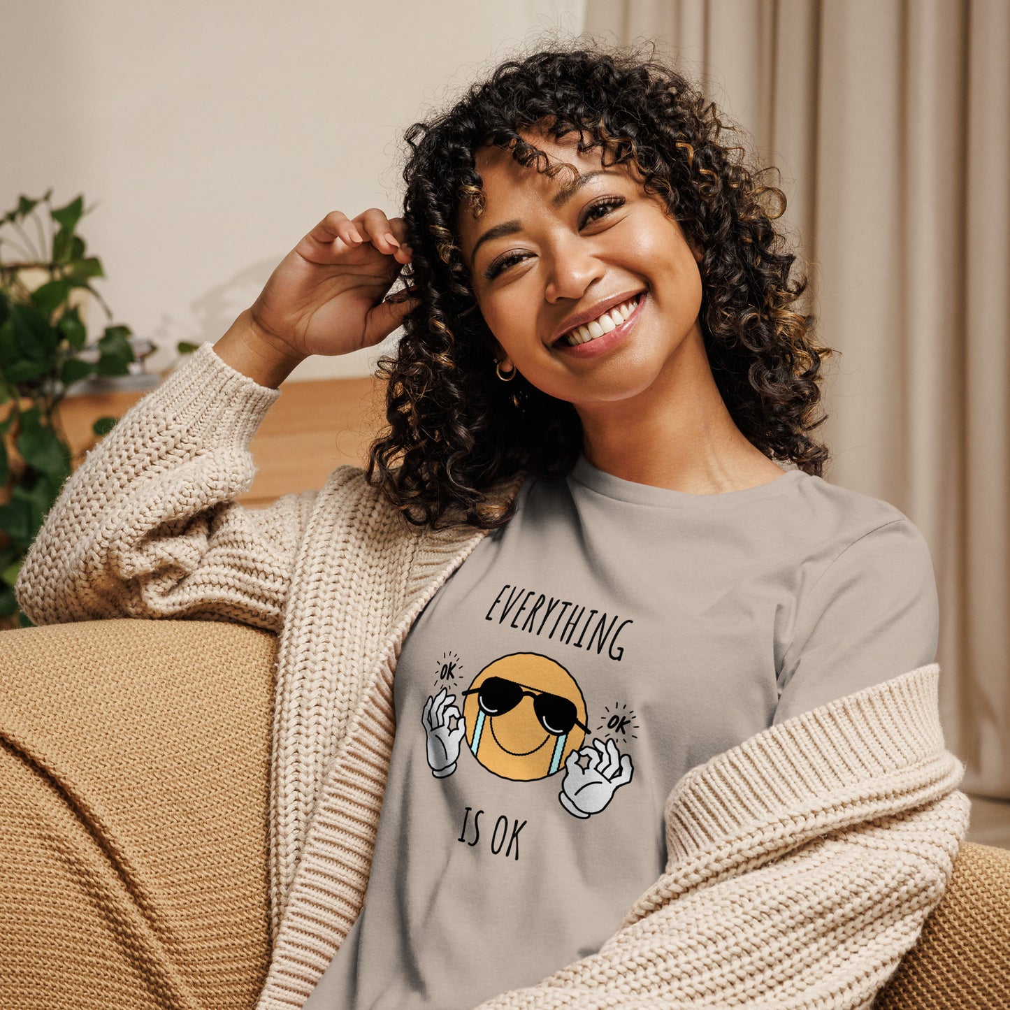 Women's Relaxed Graphic Printed T-Shirt - FashFellow