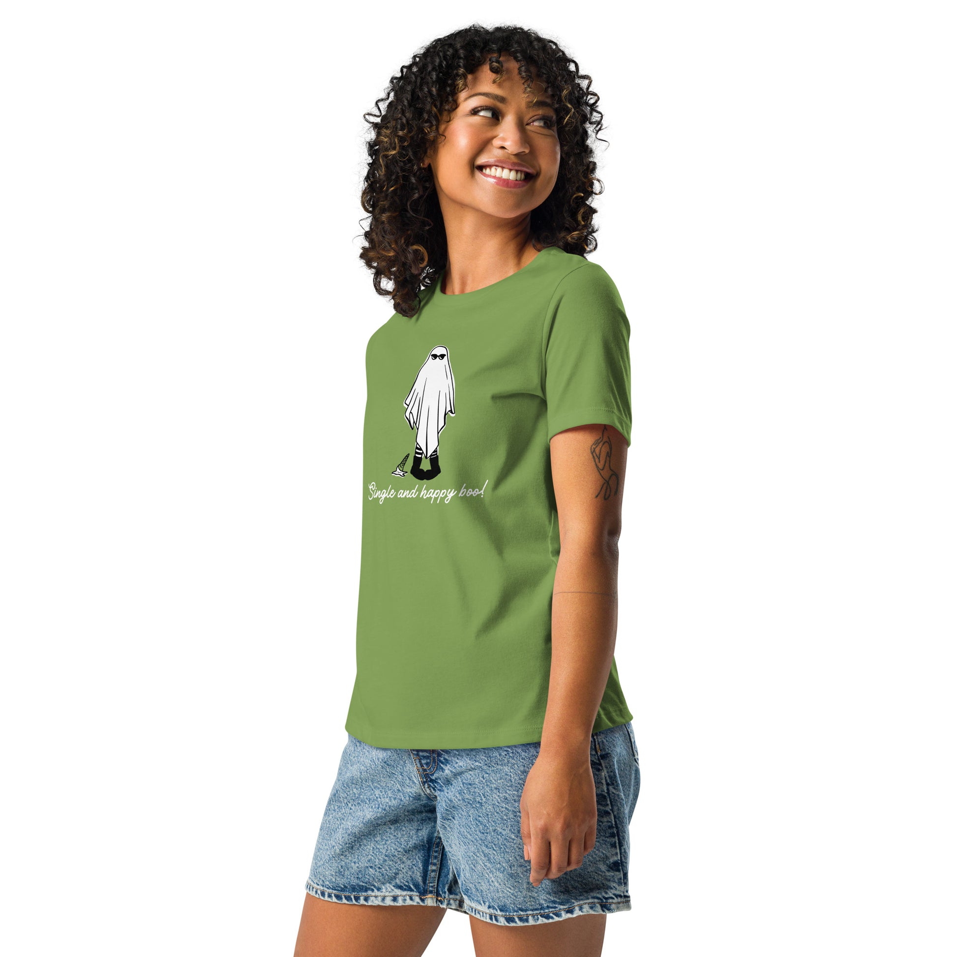 Women's Relaxed Graphic Printed T-Shirt - FashFellow